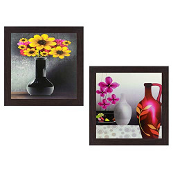 Wens 'Still Life' Wall Hanging Painting (MDF, 35 cm x 71 cm x 2.5 cm, WSPC-4075)