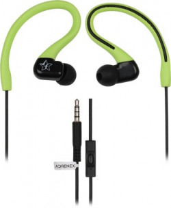 Flipkart SmartBuy 17G06GR Wired Headset(Green, Black, Wired in the ear)
