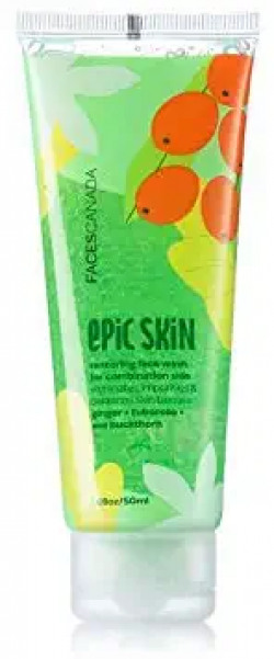 Faces CanadaEpic Skin Facewash For Normal-Combi Skin 50g, 50 g