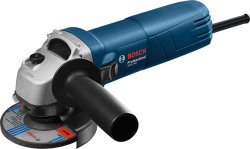 BOSCH GWS 600 professional Angle Grinder for Metal Working (with Brush Motor & Protective Guard - 670W, 100MM, M10) (Blue)