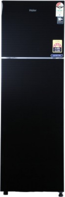 Haier 278 L Frost Free Double Door 3 Star (2019) Convertible Refrigerator(Black, HRF-2983CKG-E)