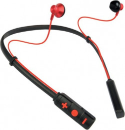 PTron Tangent Pro NeckBand Bluetooth Headset(Red, Black, Wireless in the ear)