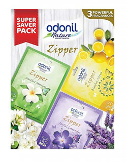 Odonil Bathroom Air Freshener Zipper Mix -10 g (Pack of 3)