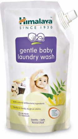 HIMALAYA Gentle Baby Laundry Wash 1 Ltr (Pouch) Liquid Detergent