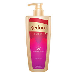Sedure Perfumed Shower Gel For Women, Jasmine and Vanilla, Sweet, 475 ml