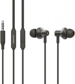 Gionee EP1 Hands free High bass Stereo Metallic Wired Headset(Gun Metal, Wired in the ear)