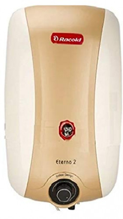 Racold Eterno 2 SP 10-Litre Vertical Water Heater (Ivory and Brown)