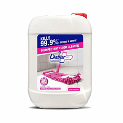 DABUR Sanitize Disinfectant Floor Cleaner with Dirt Trap Technology, Floral Fragrance - 5L
