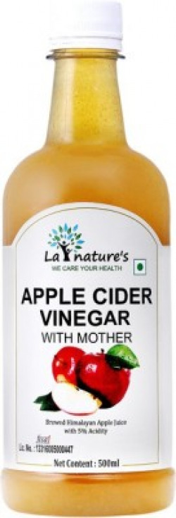 La Nature's Apple Cider Vinegar With Mother Vinegar(500 ml)