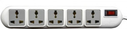 Ideakard Ideakard Smart Strip 5  Socket Extension Boards(White)