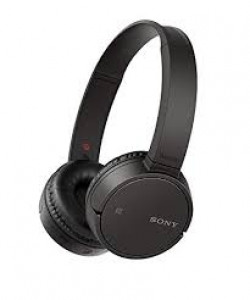 Sony WH-CH500 On the Ear Bluetooth Headphones with Mic (Black)