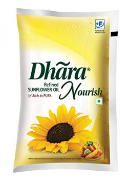 Dhara Oil, Sunflower, 1 L