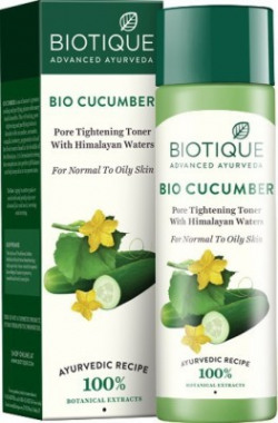 BIOTIQUE Bio Cucumber Pore Tightening Toner Men & Women(120 ml)