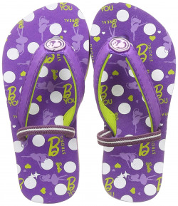 Barbie Girl's Flip-Flops-9 UK (27 EU) (10 Kids US) (BBPGFF2175_Purple)