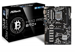 PremiumAV Asrock H110 Pro BTC 13 GPU Mining Motherboard for bitcoin, Ethereum and Crypto-currencies