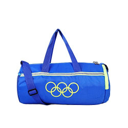 POLESTAR Blue 26 lt Duffel Gym Bag with Shoe Compartment