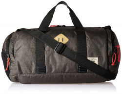 GEAR Polyester 48 cms Grey and Black Classic Duffle (DUFCLASIC0401)