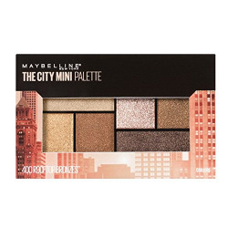 Maybelline New York City Mini Palette Eye Shadows, Rooftop Bronze, 6.1g