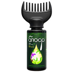 Godrej Anoop - 100% Ayurvedic Anti-Hair Fall Oil with Bhringraj and Amla (100ml)