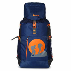 Impulse Waterproof Travelling Trekking Hiking Camping Bag Backpack Series 55 litres Blue JMD Rucksack