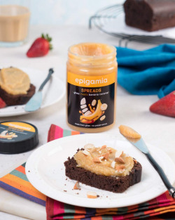 Epigamia Spreads, Made from Ghee, Source of Omega 3, Banana Caramel - 250g