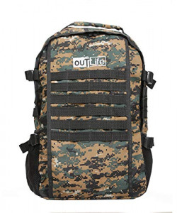 OUTLIFE 45 LTR Army Bag Casual Backpacks for School College Tour and Travel