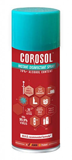 Corosol Disinfectant Spray kill Virus Instantly