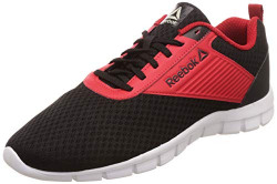 Reebok Men's Future Stride Run Black/Magma Shoes-7 UK/India (40.5 EU)(8 US) (DV8403)