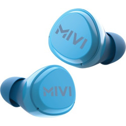Mivi DuoPods M20 True Wireless Bluetooth Headset(Blue, True Wireless)