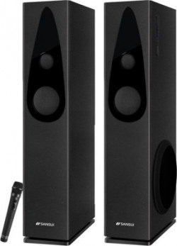 Sansui SA100WT 100 W Bluetooth Tower Speaker(Black, 2.1 Channel)