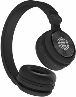 Nu Republic Starboy Black Bluetooth Headset(Black, Wireless over the head)