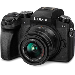 Panasonic LUMIX G7 16.00 MP 4K Mirrorless Interchangeable Lens Camera Kit with 14-42 mm Lens (Black) with 3x Optical Zoom
