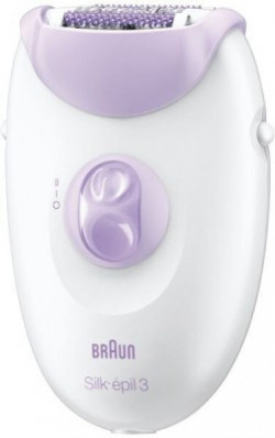 Braun Se 3-170 legs & arms Corded Epilator(Purple)