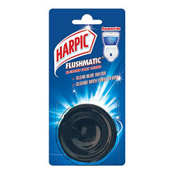 Harpic Flushmatic In-Cistern Toilet Cleaner (Aquamarine) - 50 g