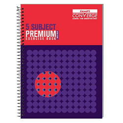 Luxor 5 Subject Exercise Book - 250 Pages (9000025927)