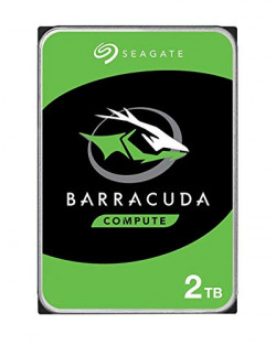 Seagate Barracuda 2 TB Internal Hard Drive HDD  3.5 Inch SATA 6 Gb/s 5400 RPM 256 MB Cache for Computer Desktop PC (ST2000DM005)