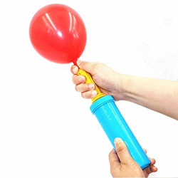 My Party Store Dot Com Manual Balloon Inflator Air Pump Assorted Colors (Balloon AIR Pump)