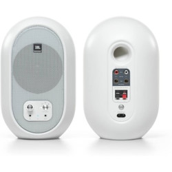 JBL Professional 104 Compact Desktop Reference 60 W Bluetooth Studio Monitor(White, Stereo Channel)