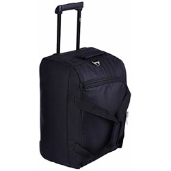 Skybags Scot Plus Polyester 54 cms Black Travel Duffle (DFTSPE54BLK)