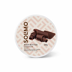Amazon Brand - Solimo Body Butter - Chocolate - 200 gms