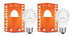 Halonix 7w LED Bulb Astron Plus Base E27 (Yellow) Pack of 2