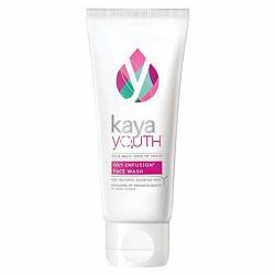 Kaya Youth Oxy-Infusion Face Wash,Boosts Skin Oxygen,Instantly Brightens skin,Gives youthful glowing skin,Developed by Dermatologists,50 gm
