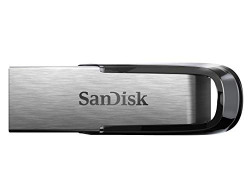 SanDisk Ultra Flair 64GB, USB 3.0, Flash Drive, Upto 150MB/s R, Pendrive, Metal, 5Y Warranty (SDCZ73-064G-I35)