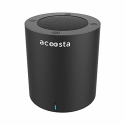 ACOOSTA BOLD 220, Portable Wireless Bluetooth Speaker (4 watt) with True Wireless Stereo (TWS), Built in Mic, Aux & Upto 6hrs of Playtime (Black)