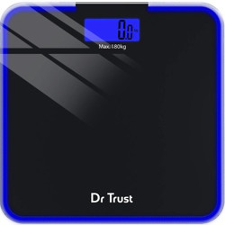 Dr. Trust (USA) Supernova Digital Personal Electronic Weighing Machine For Human Body Weighing Scale(Black)