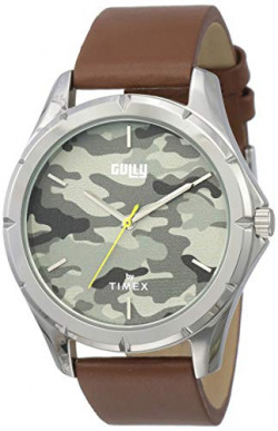 Gully by Timex Camouflage Analog Green Dial Men s Watch December