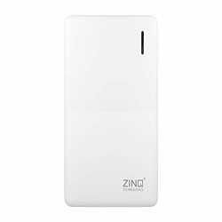 Zinq 20000mAh Li-Polymer Power Bank with 18W PD and QC 3.0 Quick Charge Z20KP (White)