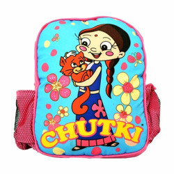 chhota bheem chutki plush bag – raksha bandhan gift for sister – perfect rakhi gift for your little sister – 13inch pink stylish soft bag-Blue