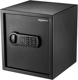 Amazon Basics Digital Safe With Electronic Keypad Locker For Home , Gross Capacity - 39L (Net - 34L), Black