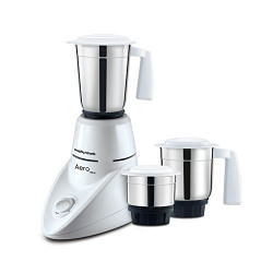 Morphy Richards Aero 500-Watt Mixer Grinder with 3 Jars (White)